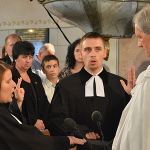 Ordination Worship Service of new pastors 2015 in Krupina